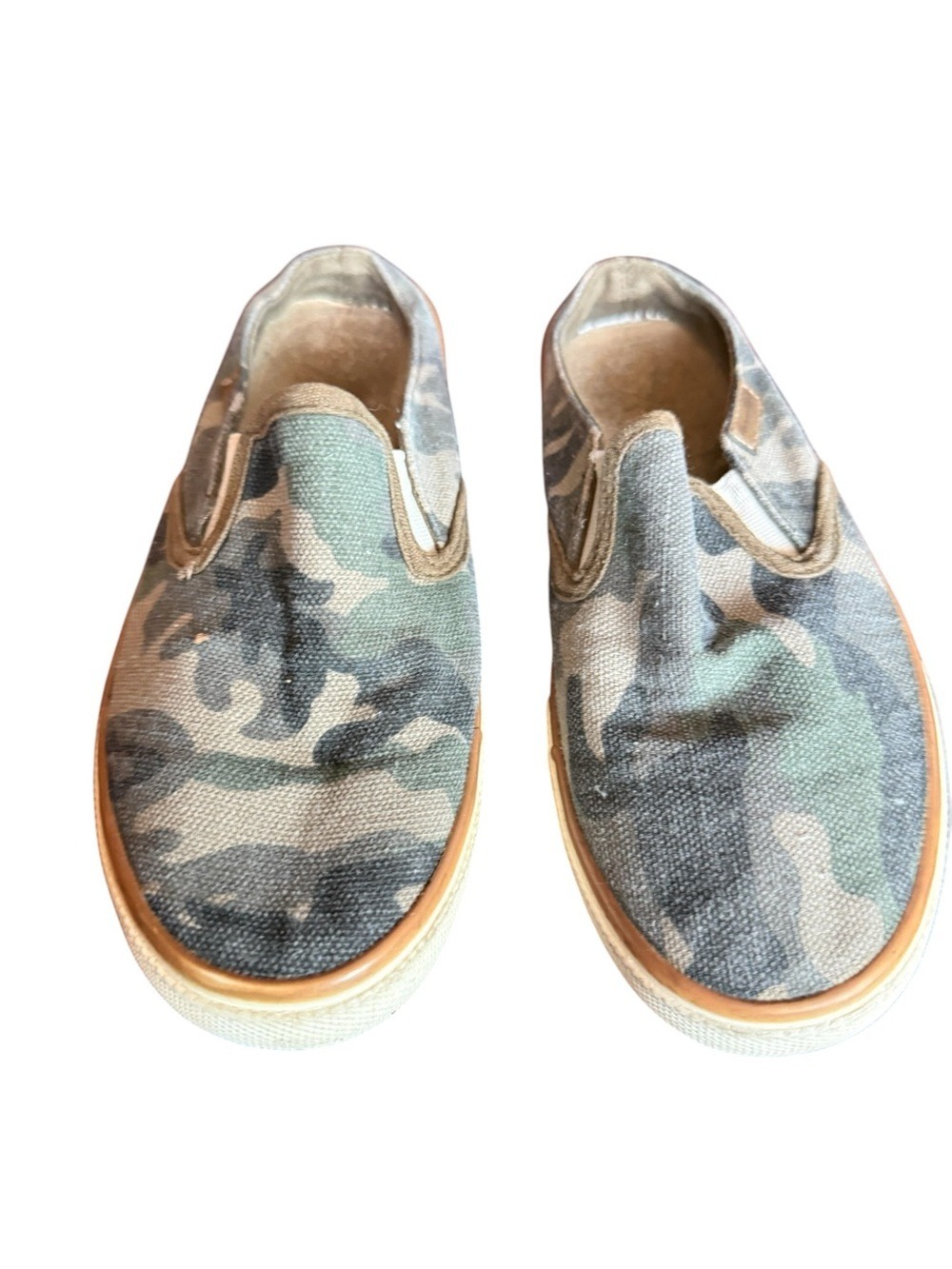 Margaritaville Green Camouflage Slip On Mules